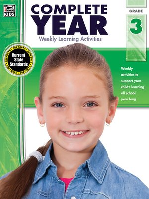 cover image of Complete Year, Grade 3: Weekly Learning Activities